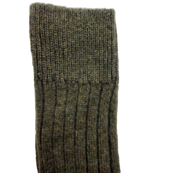 Garnet Hill 81% Cashmere Dark Pine Socks Green Mens Warm L Slightly Imperfect - Picture 2 of 3